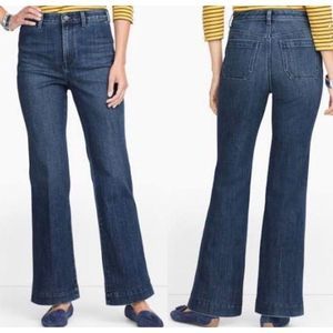 TALBOTS Flawless 5 pocket Flare Jeans Size 12